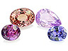 Sapphire Mixed Lot Mixed shapes Eye clean to Slightly included