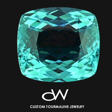 Custom  Tourmaline jewelry at David Wein