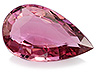 Tourmaline Single Pear Slightly included