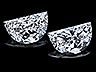 Diamond Pair Half Moon VVS1 - VVS2