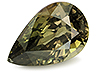 Alexandrite Single Pear Slightly included