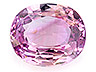 Sapphire Single Oval Slightly to Moderately included