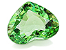 Tsavorite Single Heart Eye clean
