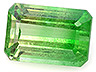 Tsavorite Single Octagon Moderately included