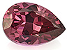 Rhodolite Pear 0.520 CTS