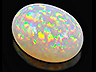 Opal Single Oval Translucent